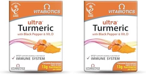 Turmeric and Black Pepper Capsules, Vitabiotics Ultra