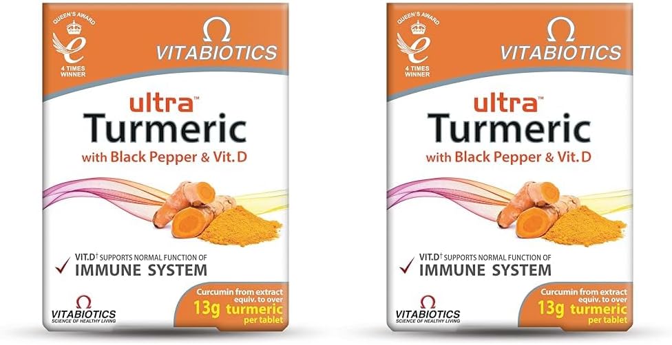 Turmeric and Black Pepper Capsules, Vitabiotics Ultra