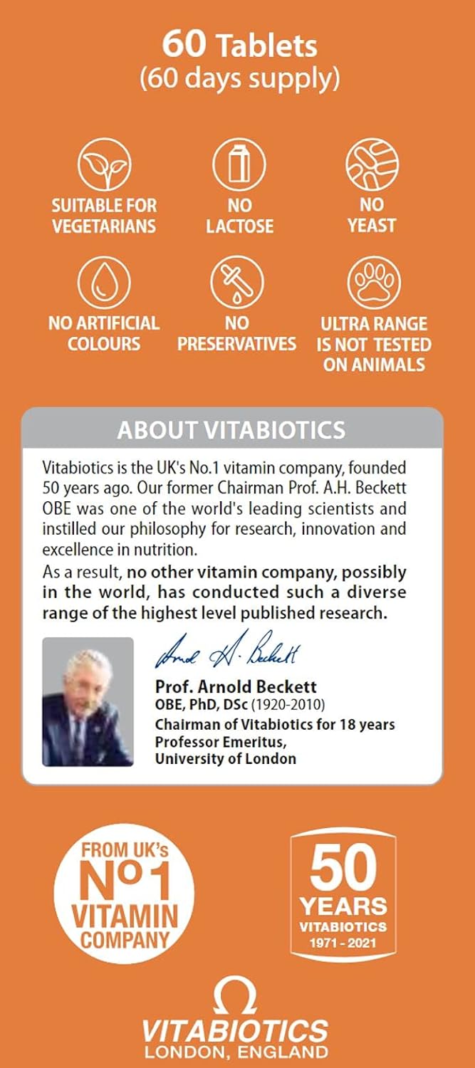 Turmeric and Black Pepper Capsules, Vitabiotics Ultra