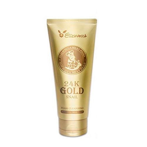 [Elizavecca] 24k gold snail Cleansing Foam 180ml