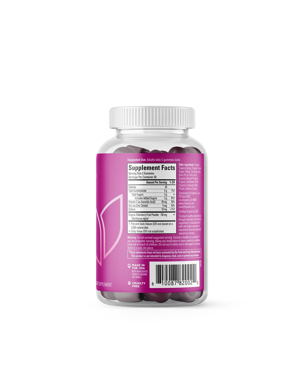 Organic Elderberry Plus Gummies