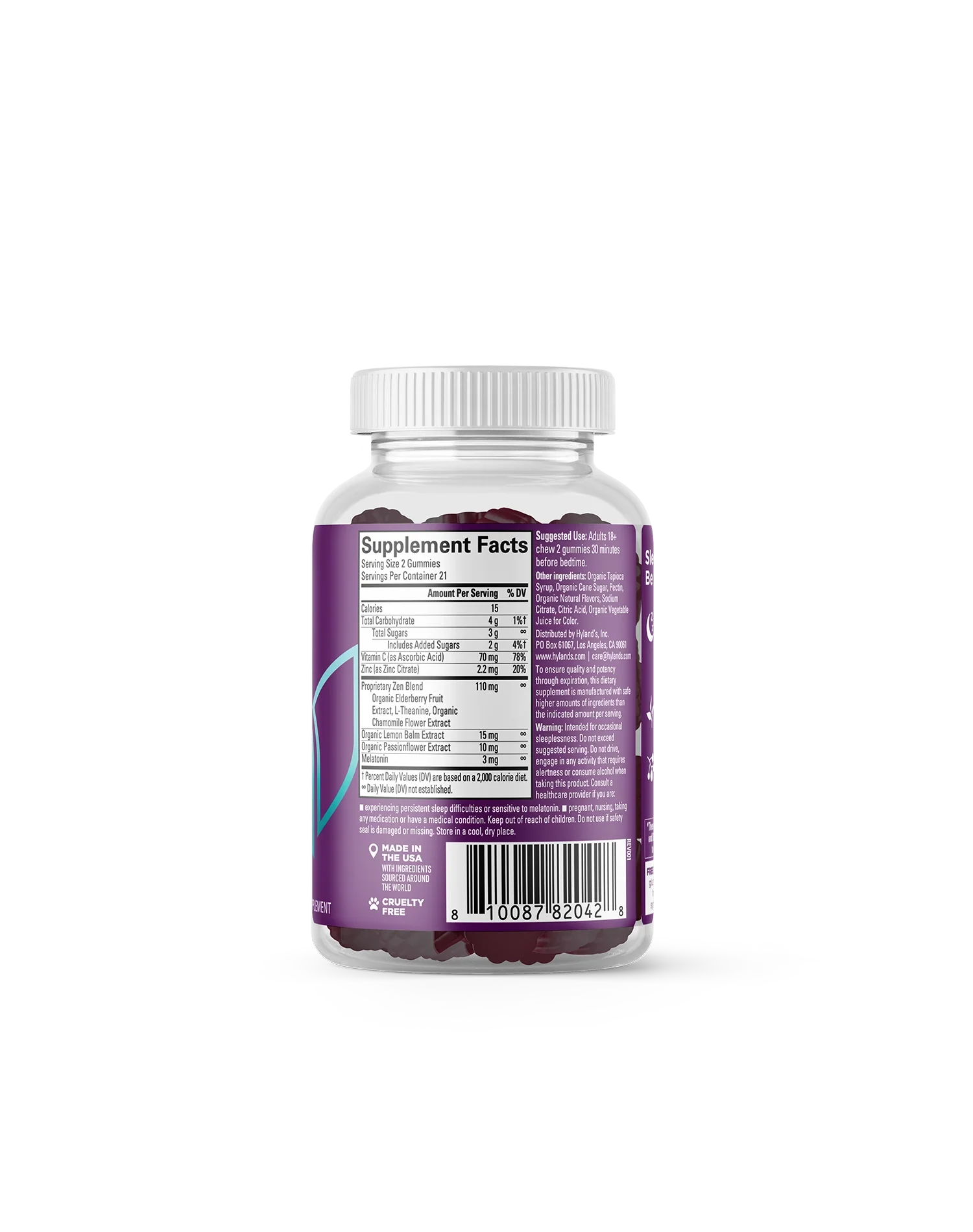 Zen Sleep + Immunity Restorative Sleep Gummies