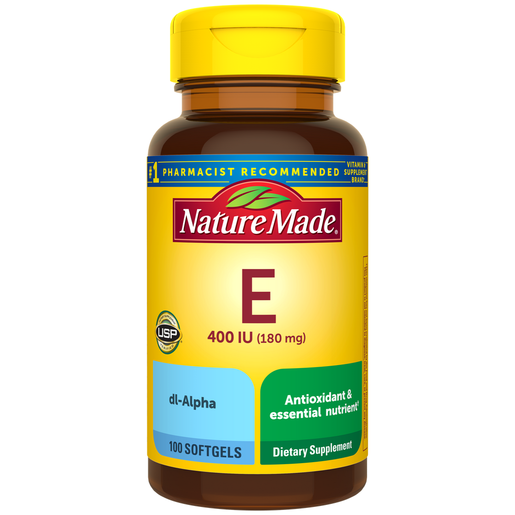 Vitamin E 400 IU (180 mg) dl-Alpha Softgels