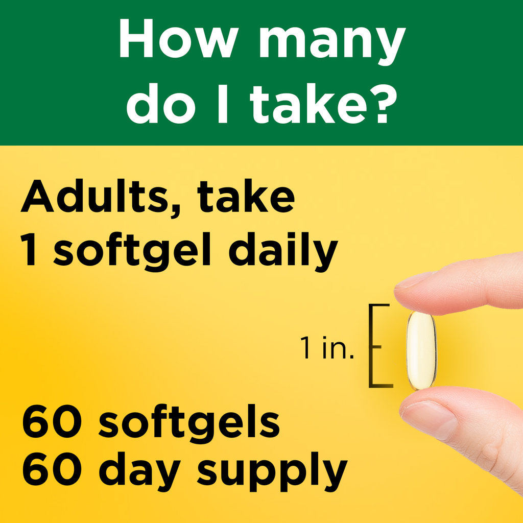 Vitamin E 1000 IU (450 mg) dl-Alpha Softgels