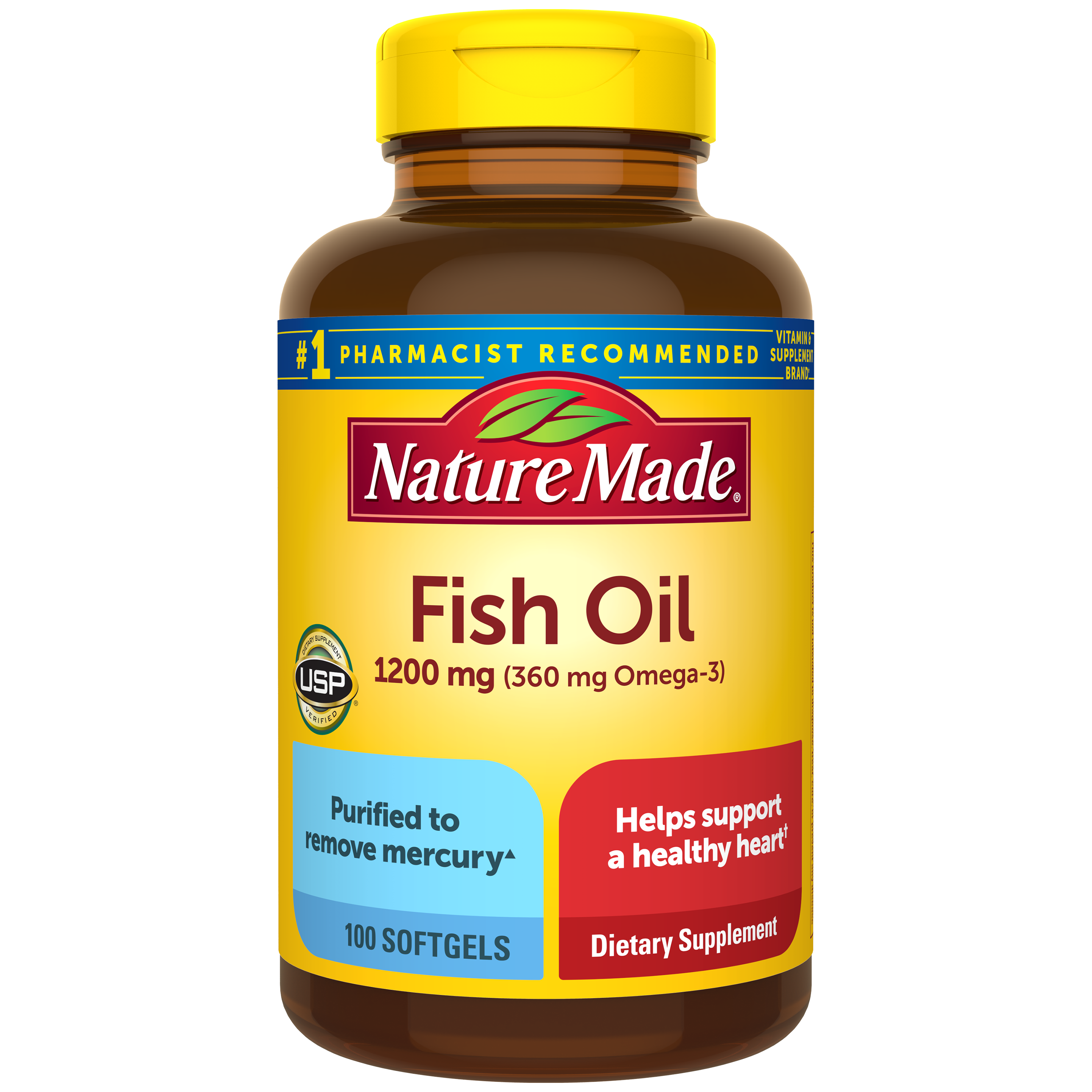 Fish Oil 1200 mg Softgels