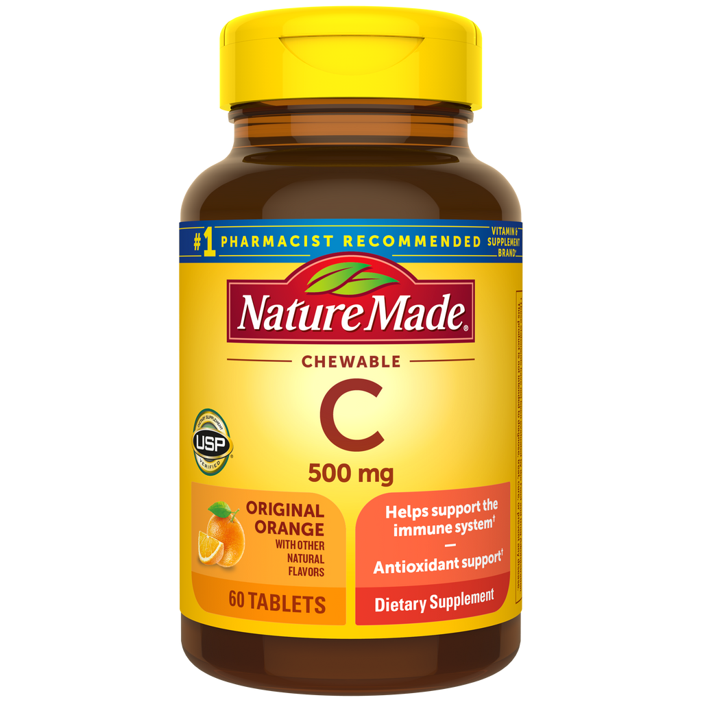 Chewable Vitamin C 500 mg Tablets