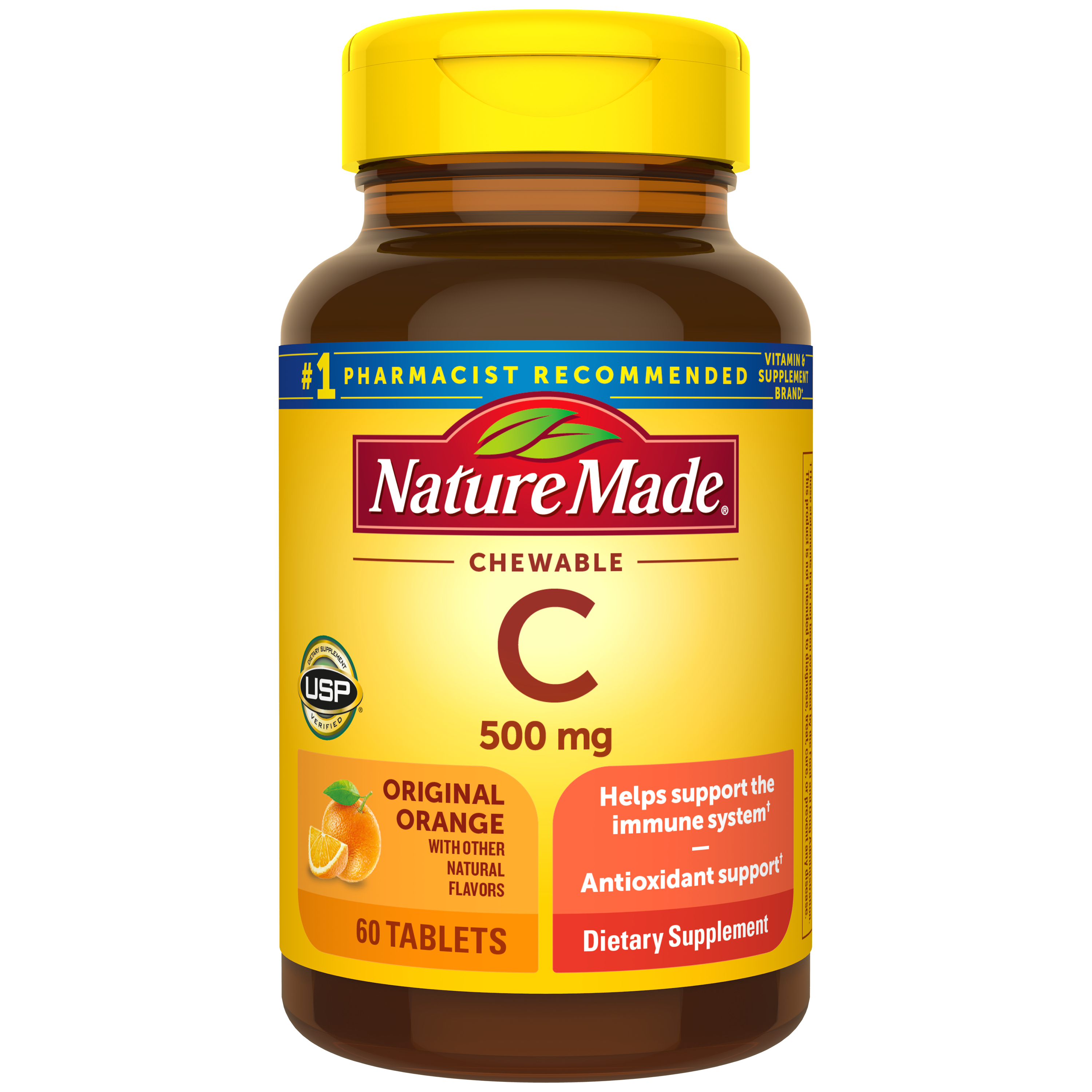 Chewable Vitamin C 500 mg Tablets
