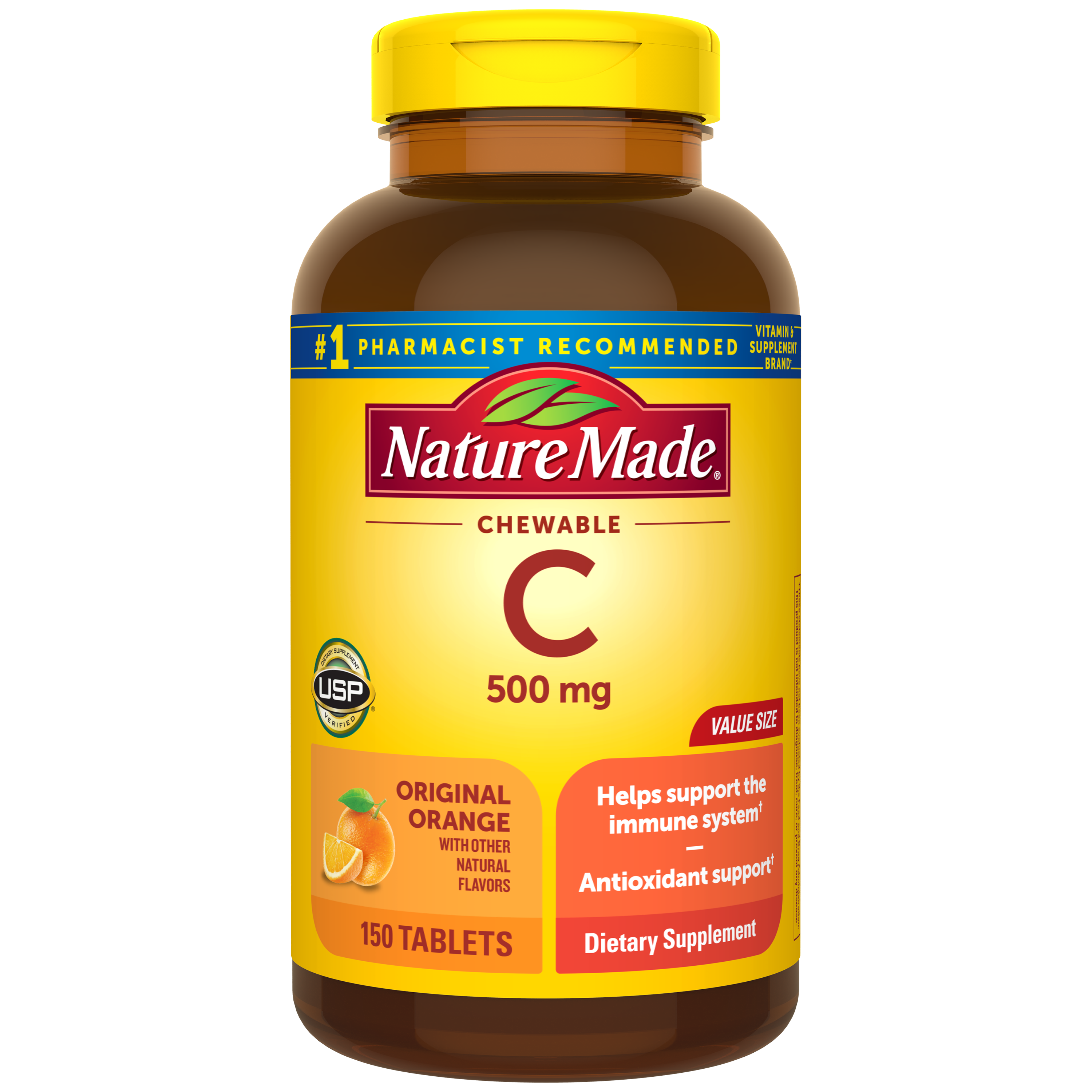 Chewable Vitamin C 500 mg Tablets