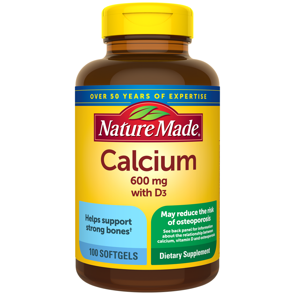Calcium 600 mg with Vitamin D3 Softgels