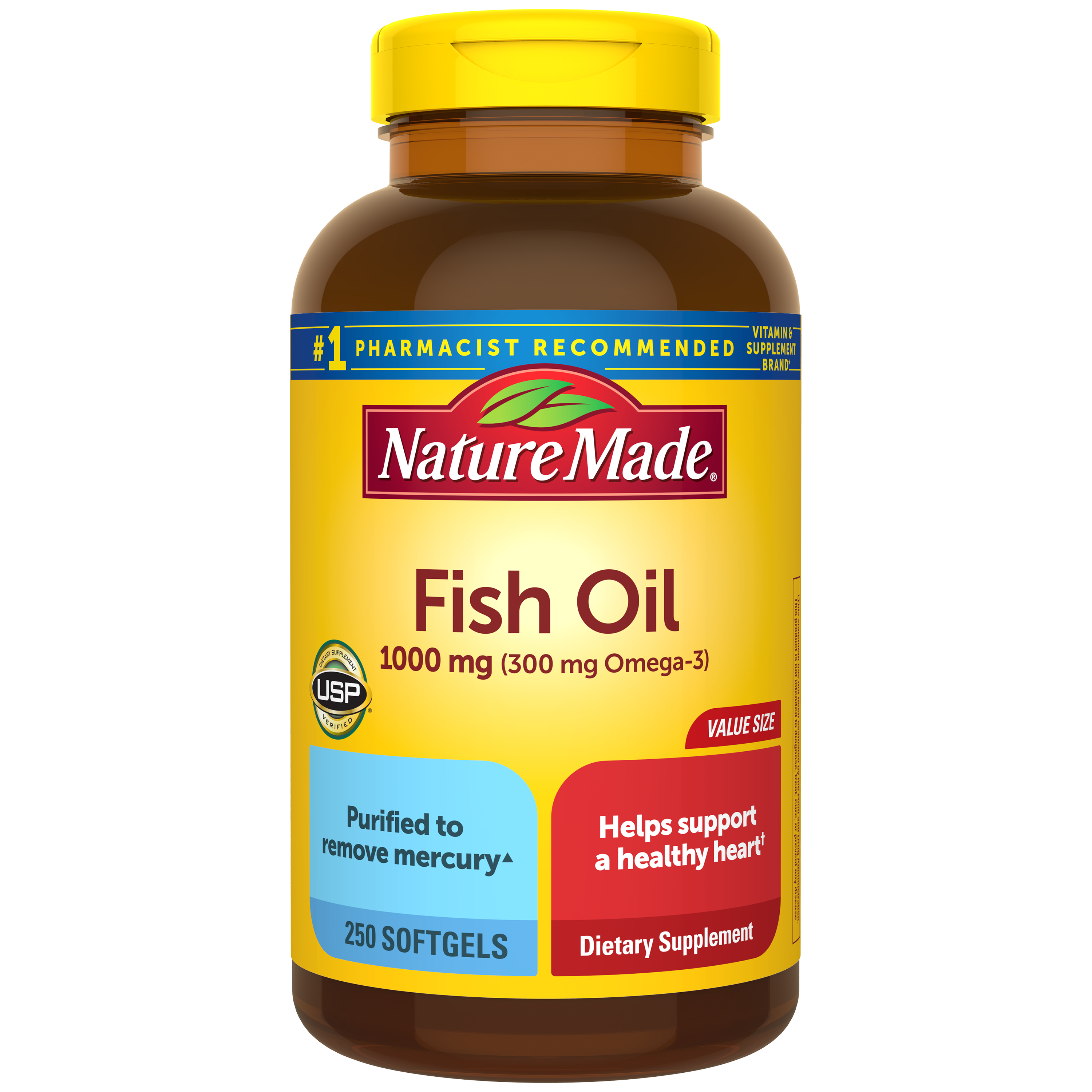 Fish Oil 1000 mg Softgels