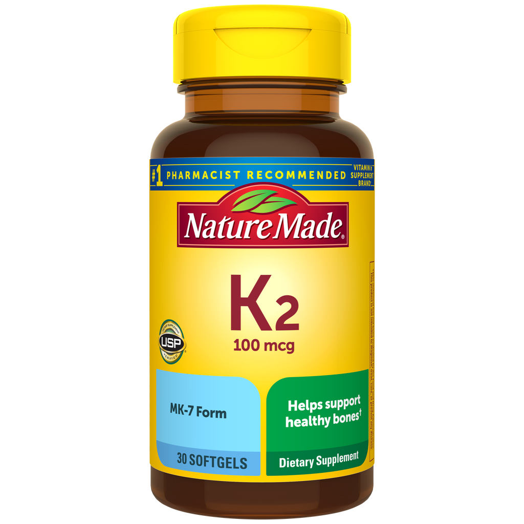 Vitamin K2 100 mcg Softgels