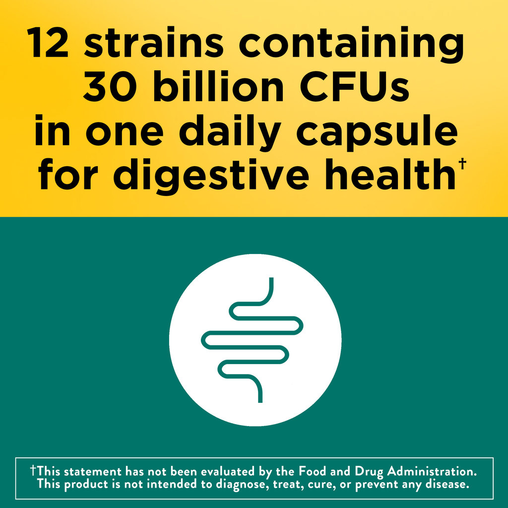 Digestive Probiotics Ultra Strength‡ 12 Strain Capsules