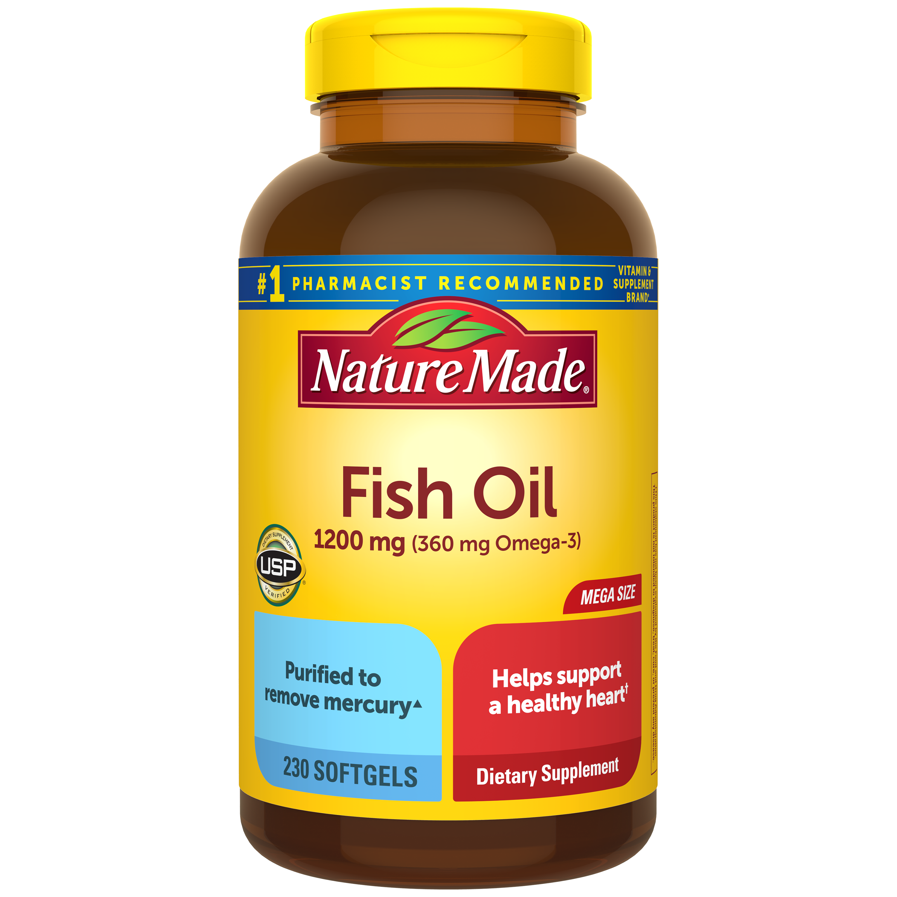 Fish Oil 1200 mg Softgels