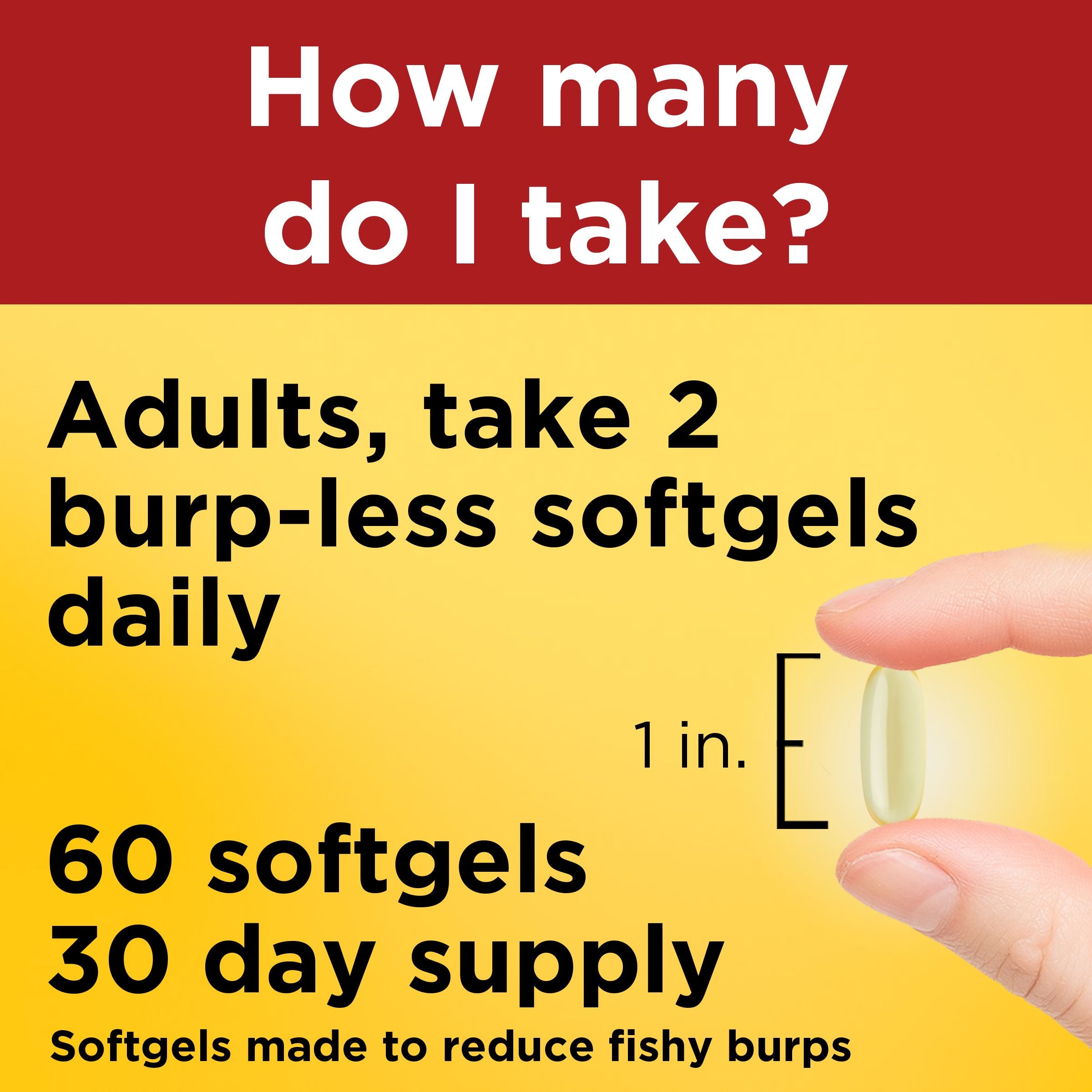 Extra Strength Omega-3†† From Fish Oil Minis