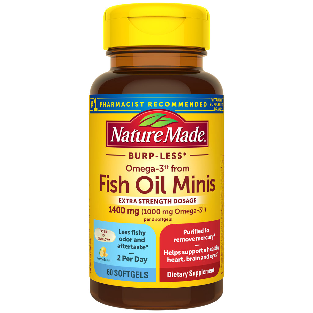 Extra Strength Omega-3†† From Fish Oil Minis