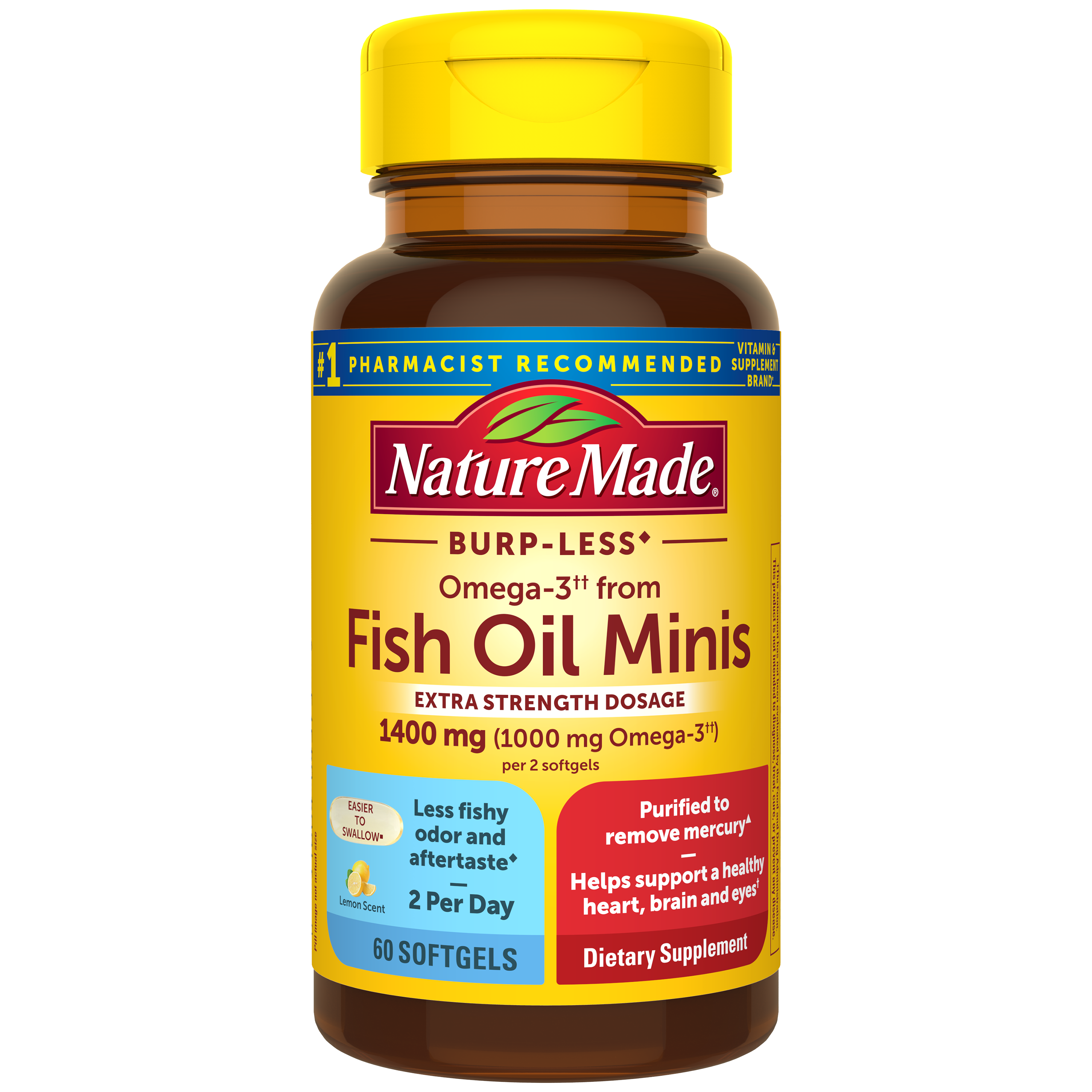 Extra Strength Omega-3†† From Fish Oil Minis