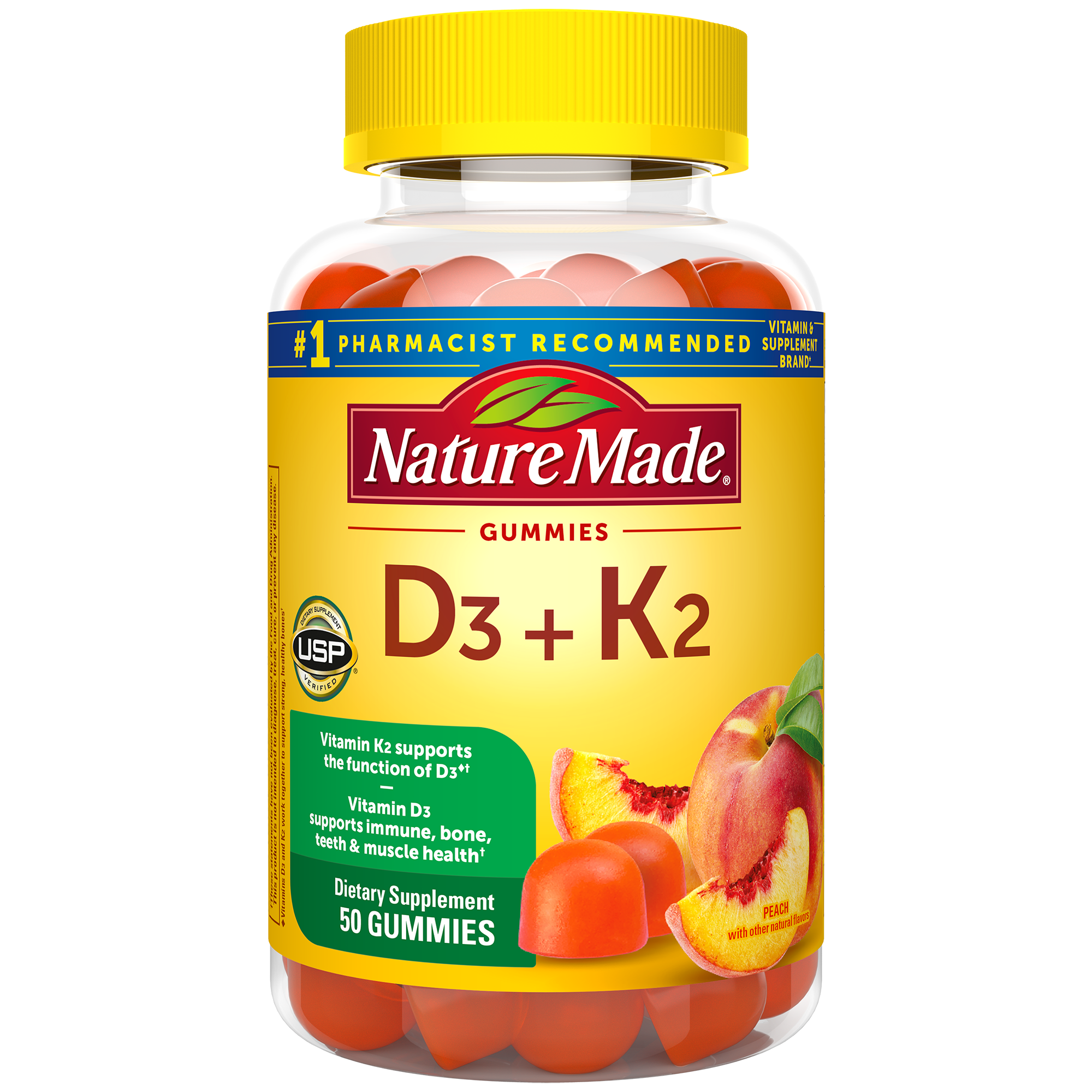 Vitamin D3 + K2 Gummies