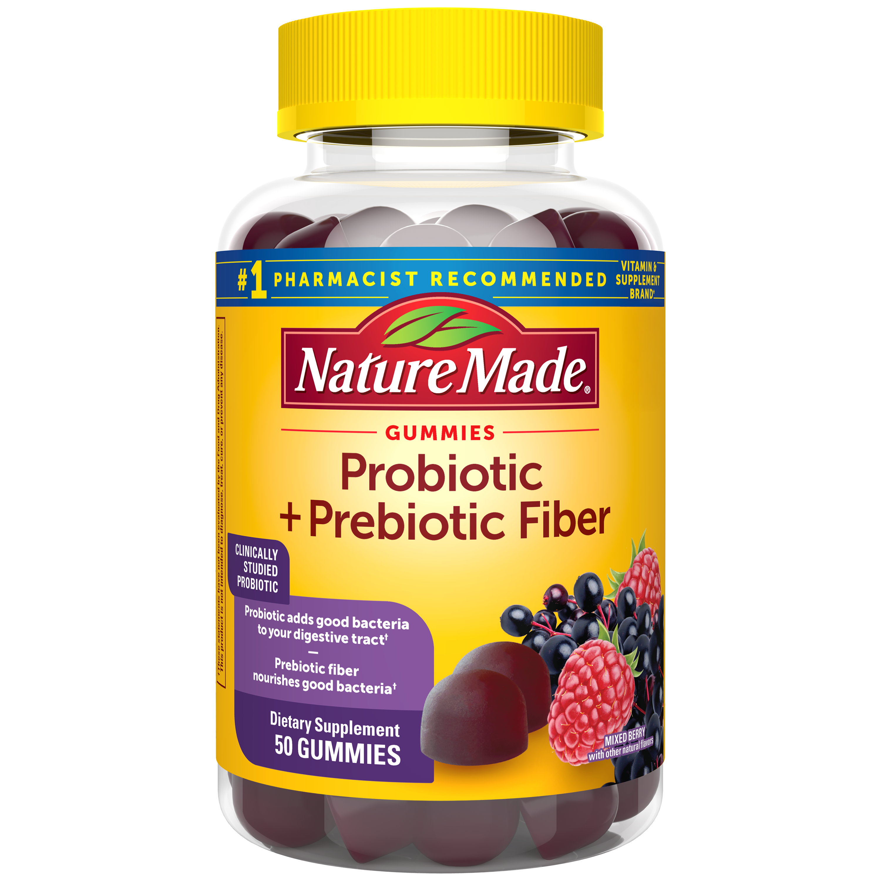 Probiotic + Prebiotic Fiber Gummies