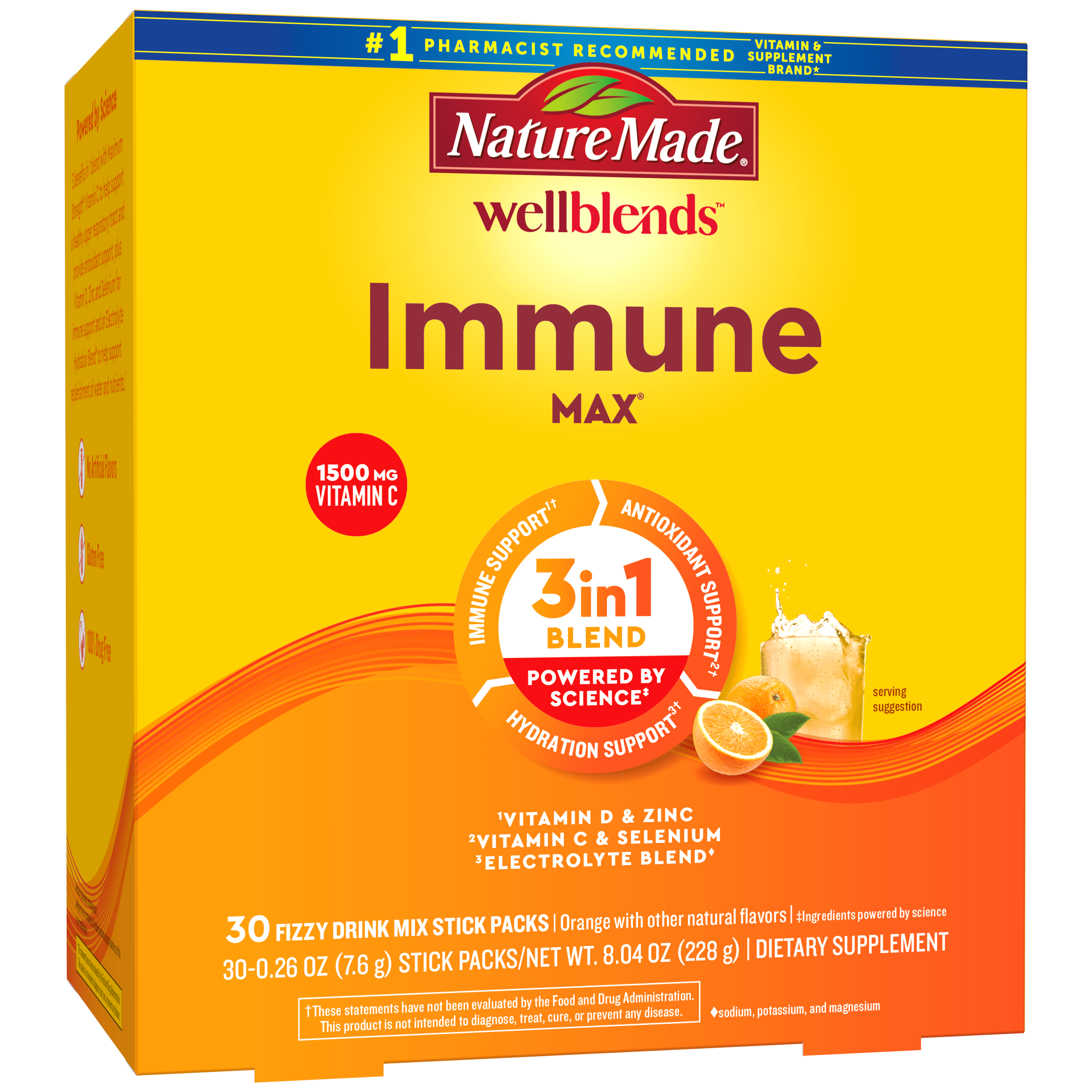Wellblends™ Immune MAX® Fizzy Drink Mix