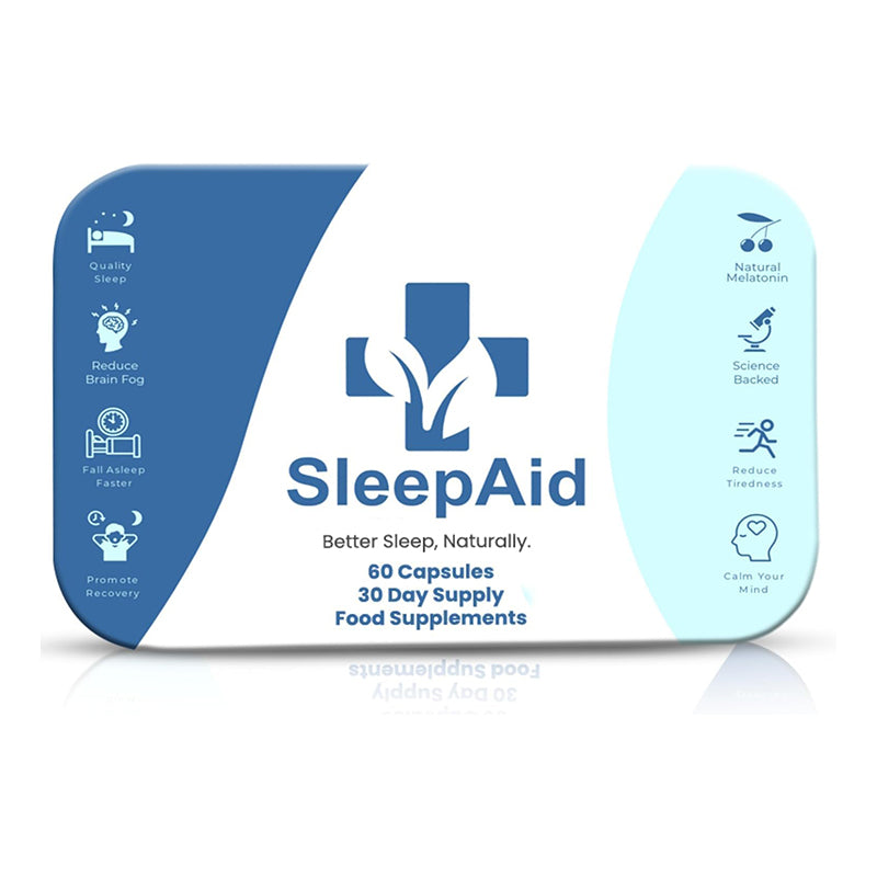 Natural Sleep Aid - Sleep Supplement with Valerian Root, L-Theanine & Magnesium