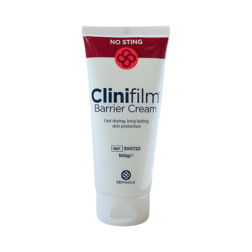 Clinifilm Barrier Cream 100g - Moisturisation and Barrier Protection of Skin, Ideal for Incontinence Damage