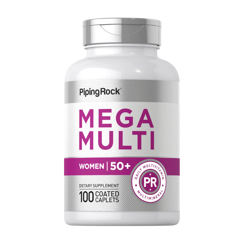 Women's Mega Multi 50 Plus, 100 Coated Caplets