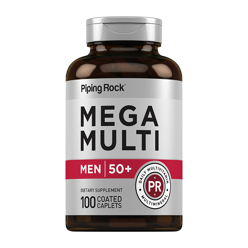 Mega Multi for Men 50 Plus, 100 Coated Caplets