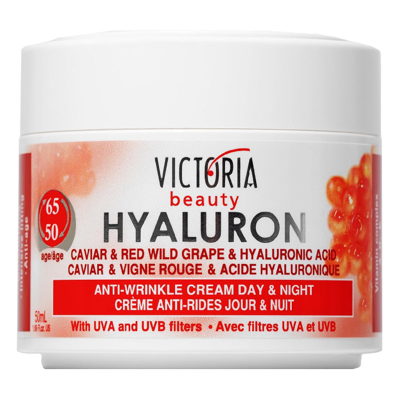 Victoria Beauty Hyaluron Face Cream - Day and Night Anti-Aging Anti Wrinkle Moisturiser
